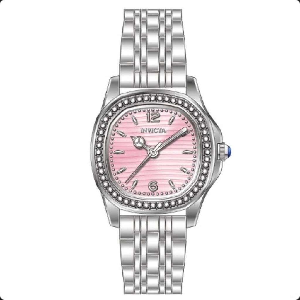 Invicta Wildflower Silver And Pink Watch  31 Mm